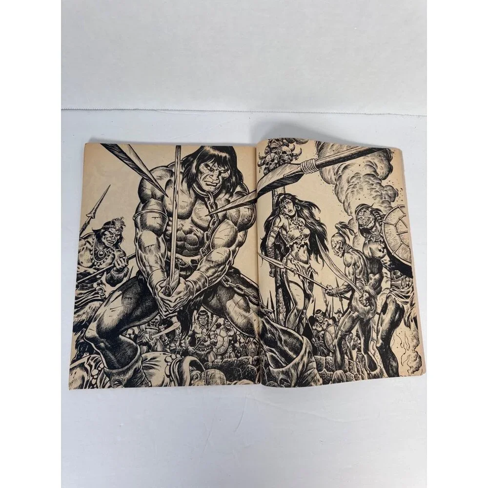 Savage Sword of Conan Marvel‎ Magazine Lot Conan Saga B&W Vintage